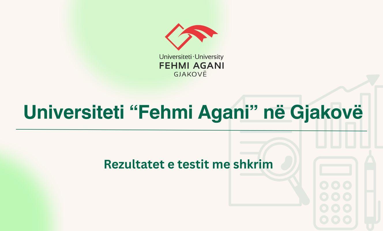 Rezultatet e testit me shkrim për pozitën Udhëheqës i Divizionit të Prokurimit në UFAGJ